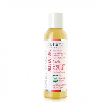 Sữa rửa mặt hữu cơ Alteya Organics Vanilla & Geranium 150ml
