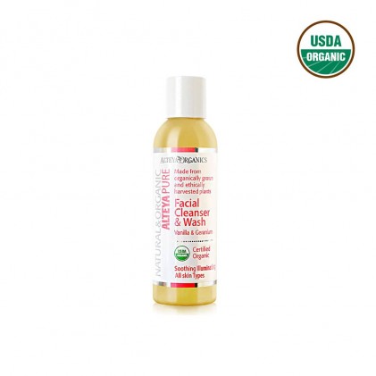 Sữa rửa mặt hữu cơ Alteya Organics Vanilla & Geranium 150ml 1
