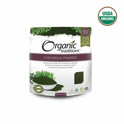 Tảo lục Chlorella hữu cơ Organic Traditions 1