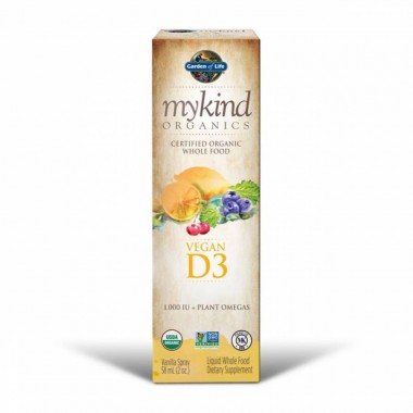 Vitamin D3 Mykind Organics dạng xịt 58ml 1