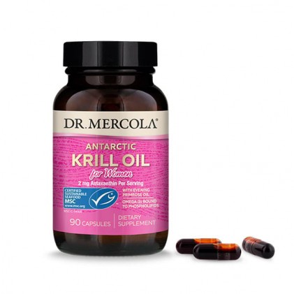 Cung cấp omega 3, dầu nhuyễn thể cho phụ nữ Krill Oil for Women Dr Mercola 7