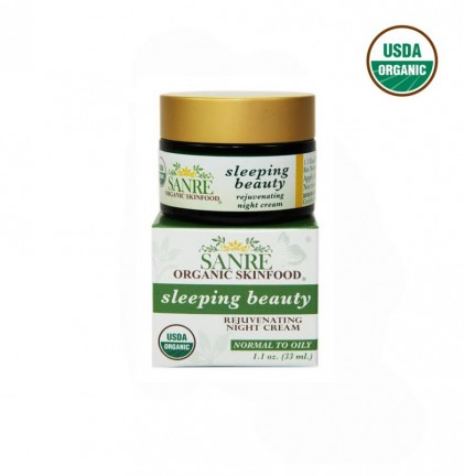 Kem dưỡng đêm hữu cơ giúp trẻ hóa làn da Sanre Organic Sleeping beauty 1