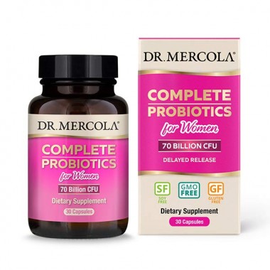 lợi khuẩn hoàn chỉnh cho phụ nữ Dr Mercola Complete Probiotics for Women (70 tỷ CFU)
