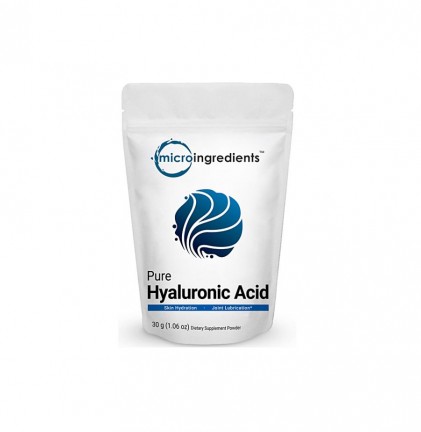 Bột Hyaluronic Acid tinh khiết Micro Ingredients cho sức khỏe của da & khớp & mắt 1