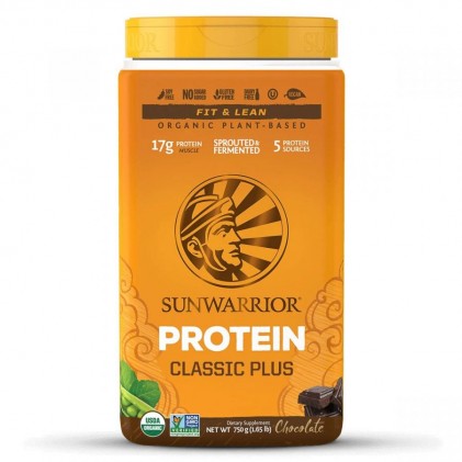 Bột protein thực vật hữu cơ Sunwarrior Classic Plus 5