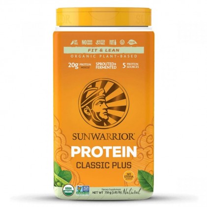 Bột protein thực vật hữu cơ Sunwarrior Classic Plus 9