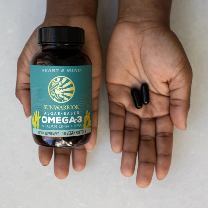 Omega 3 từ tảo Sunwarrior Vegan DHA & EPA - Ảnh 3
