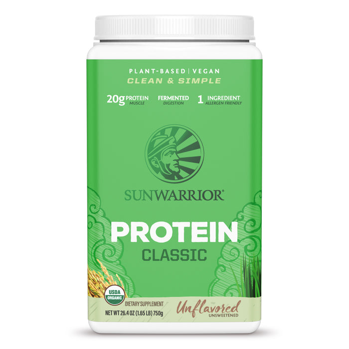 Bột protein thực vật hữu cơ Sunwarrior Classic Protein 22