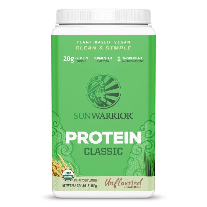 Bột protein thực vật hữu cơ Sunwarrior Classic Protein 17