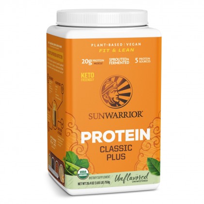 Protein thực vật Classic Plus Sunwarrior Không vị