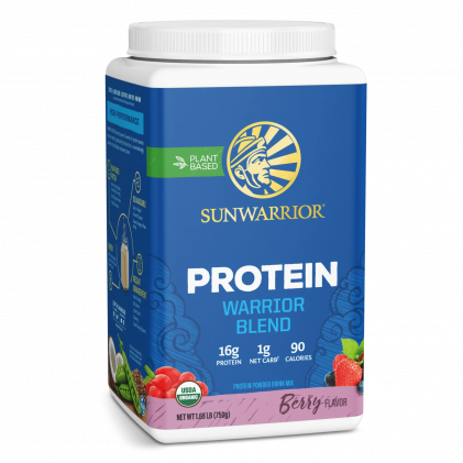Bột protein thực vật hữu cơ Sunwarrior Warrior Blend 7