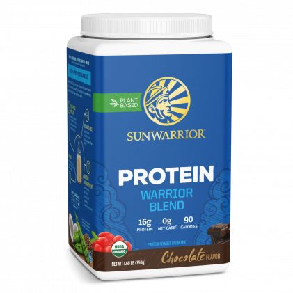 Bột protein thực vật hữu cơ Sunwarrior Warrior Blend 4