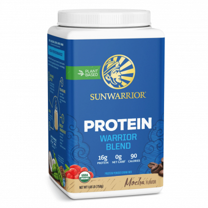 Bột protein thực vật hữu cơ Sunwarrior Warrior Blend 8