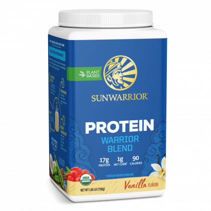 Bột protein thực vật hữu cơ Sunwarrior Warrior Blend 3