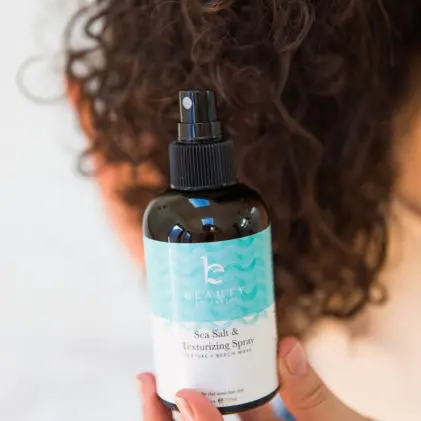 Xịt Dưỡng & Giữ Nếp Tóc Beauty By Earth Sea Salt Spray Hair Texturizer »  The An Organics