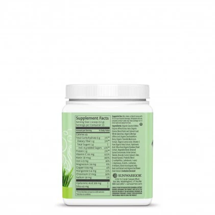 Bột tăng cường collagen với nhiều rau xanh & lợi khuẩn Sunwarrior Beauty Greens Collagen Booster - Hình ảnh 8