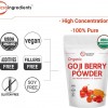 Bột kỳ tử hữu cơ Micro Ingredients Goji Berry Powder 454g 8