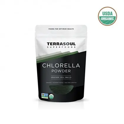 Bột tảo lục chlorella hữu cơ Terrasoul 1