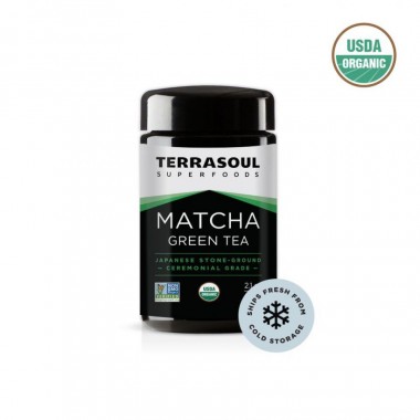 Bột trà xanh matcha hữu cơ cao cấp Terrasoul (Ceremonial Grade) 60g