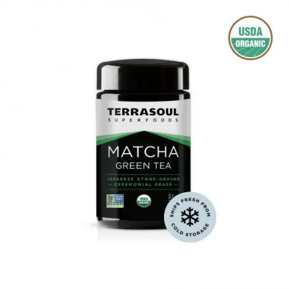 Bột trà xanh matcha hữu cơ cao cấp Terrasoul (Ceremonial Grade) 60g 1