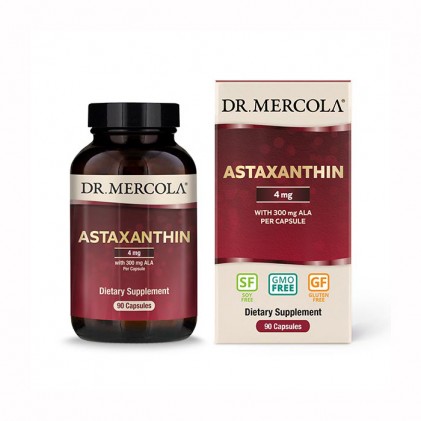Organic Astaxanthin chứa ALA Dr Mercola 4mg 90 ngày dùng 1