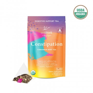 Trà hỗ trợ táo bón hữu cơ Pink Stork Constipation Tea ( 30 cốc)