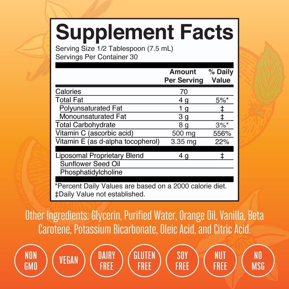 Liều cao vitamin C Mary Ruth's Megadose Vitamin C Liposomal 6