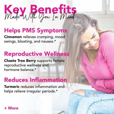 Trà giúp giảm đau trước kỳ kinh nguyệt & hỗ trợ chu kỳ kinh khỏe mạnh hữu cơ Pink Stork PMS Tea (30 cốc) 3
