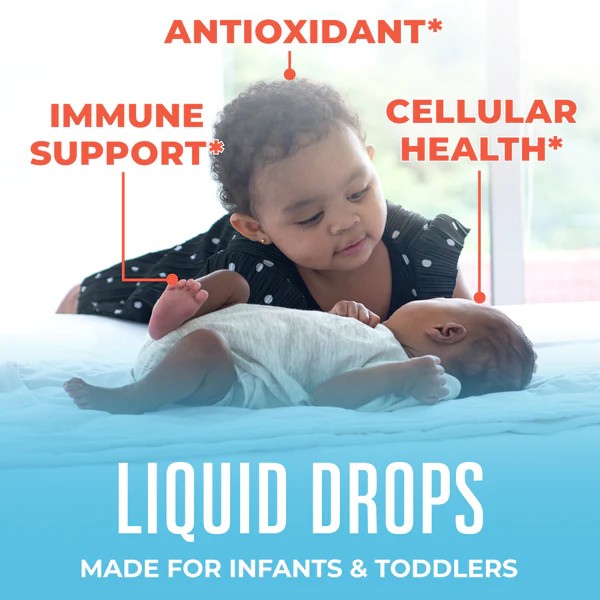 Omega 3 thuần chay từ tảo cho bé sơ sinh & trẻ em Mary Ruth's Infant & Toddler Omega-3 Liquid Drops 12
