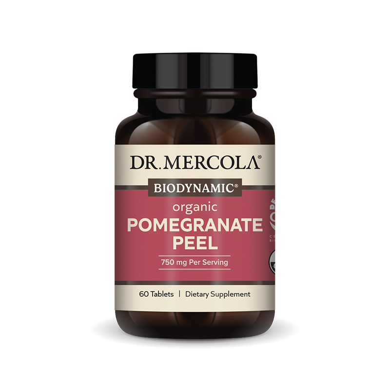 Viên uống vỏ lựu hữu cơ Dr Mercola Pomegranate Peel 1