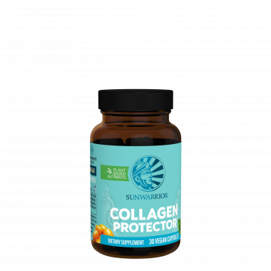 Viên uống chống nắng, bảo vệ & khôi phục collagen Sunwarrior Vegan Collagen Capsules