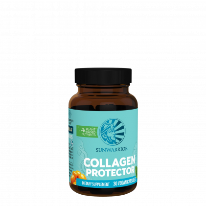 Viên uống chống nắng, bảo vệ & khôi phục collagen Sunwarrior Vegan Collagen Capsules