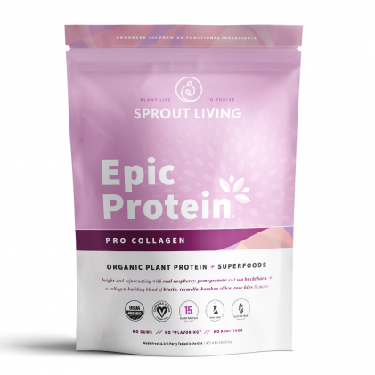 Pro Collagen & siêu thực phẩm Sprout Living Premium Superfood Protein 1