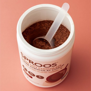 Thức uống healthy từ cacao, nấm, collagen thủy phân từ cá Sproos Super Hot Chocolate 15