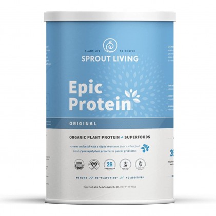 Protein không vị Sprout Living Organic Plant Protein 9