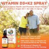 Xịt vitamin D3+K2 hữu cơ Mary Ruth's 30ml 12