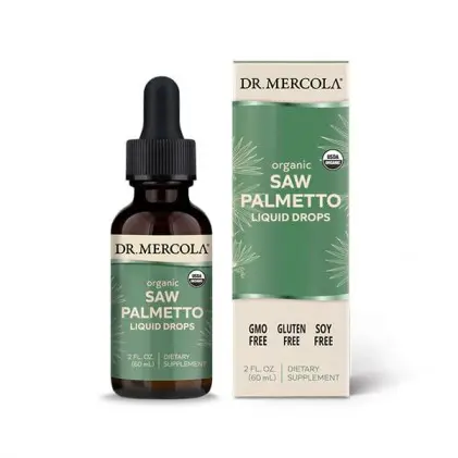 Dung dịch cọ lùn hữu cơ Dr Mercola Organic Saw Palmetto Liquid Drops 1