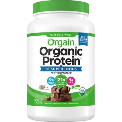 Bột protein thực vật hữu cơ & siêu thực phẩm Orgain Organic Protein & Superfoods Powder 1