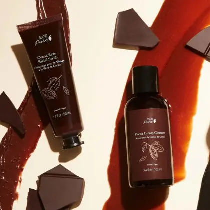 Tẩy da chết 100% Pure Cocoa Bean Facial Scrub - Hình ảnh 3