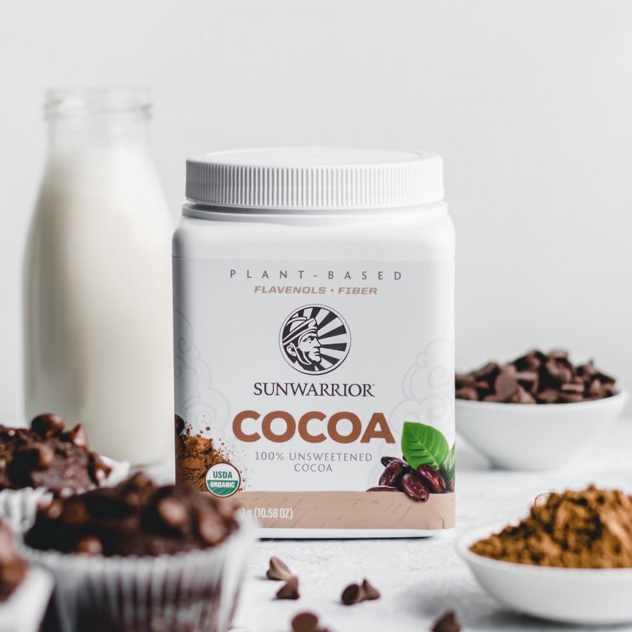 Bột cacao hữu cơ Sunwarrior Organic Cocoa 5
