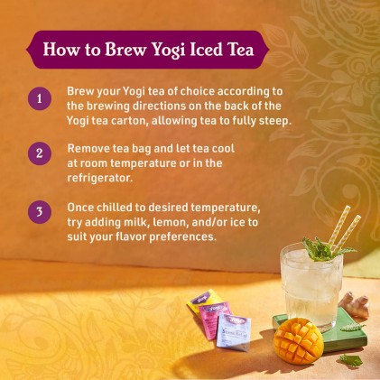 Trà tăng cường sức khỏe tổng quát Yogi Honey Chai Turmeric Vitality Tea 5