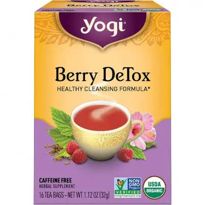 Trà giúp thải độc Yogi Berry DeTox Tea 1