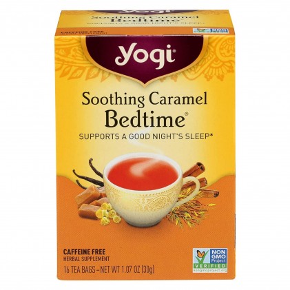 Trà giúp ngủ ngon Yogi Soothing Caramel Bedtime®Tea 1