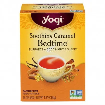 Trà giúp ngủ ngon Yogi Soothing Caramel Bedtime®Tea 1