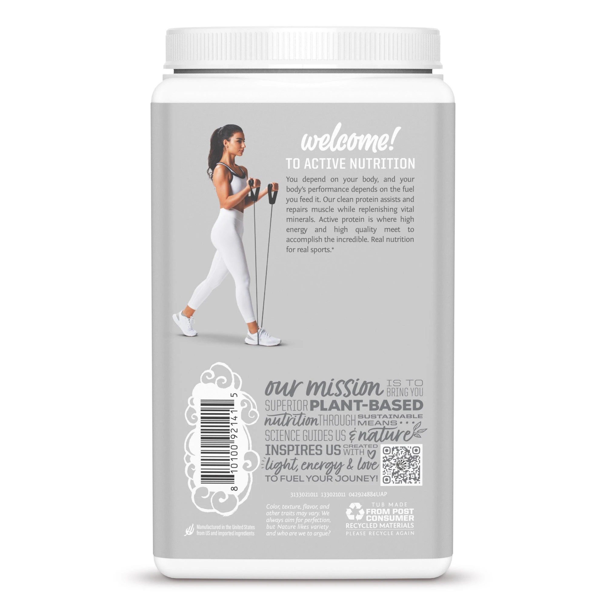 Protein thực vật hữu cơ Sunwarrior Active Protein 6