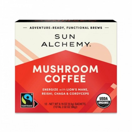 Cà phê hữu cơ và các loại nấm Sun Alchemy Mushroom Coffee 1