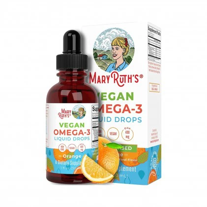 Omega 3 thuần chay từ tảo dạng dung dịch Mary Ruth's Vegan Omega-3 Liquid Drops 1