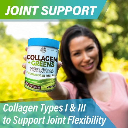 Collagen thủy phân và 23 siêu thực phẩm Country Farms Collagen Greens 3