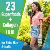 Collagen thủy phân và 23 siêu thực phẩm Country Farms Collagen Greens 9