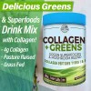 Collagen thủy phân và 23 siêu thực phẩm Country Farms Collagen Greens 10